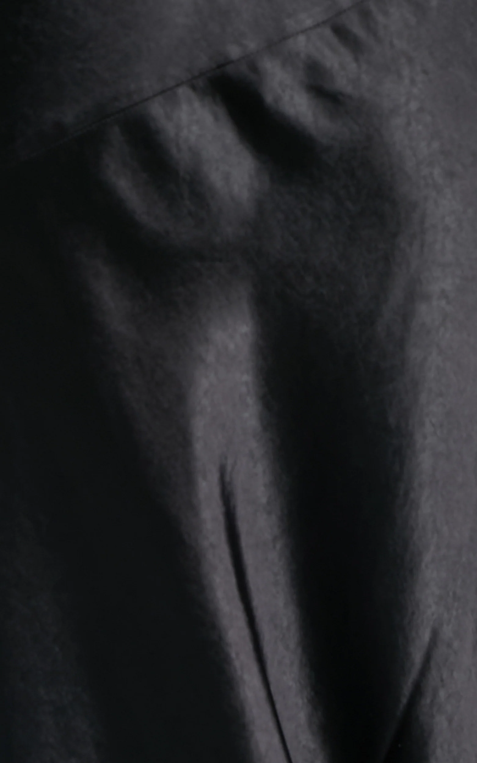 Adilah Maxi Dress - Cowl Neck Satin Dress in Black - Image 9