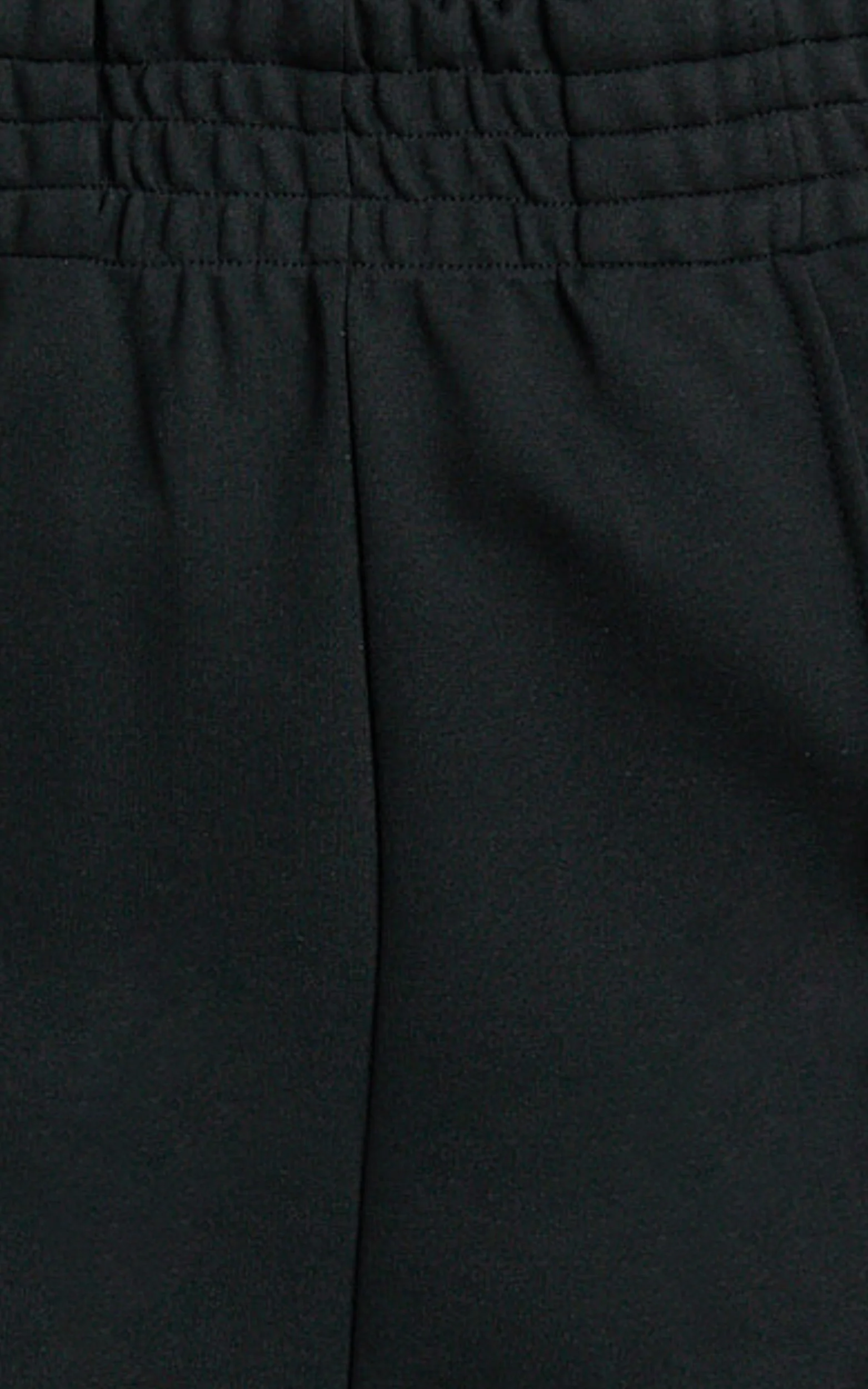 Aleona Pants - Mid Rise Relaxed Straight Pants in Black - Image 7