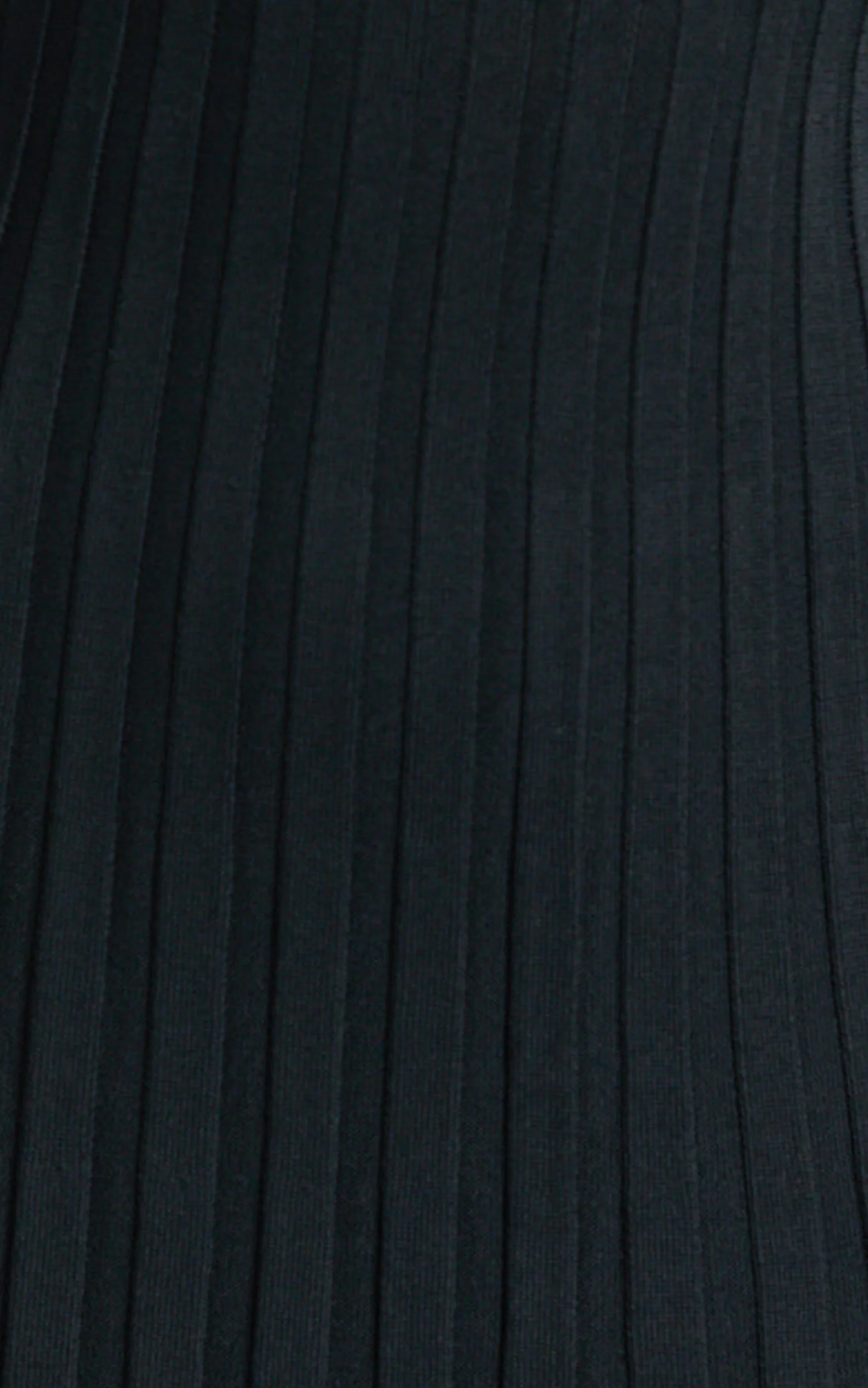 Blaire Midi Dress - Long Sleeve Tie Back Flare Dress in Black - Image 8