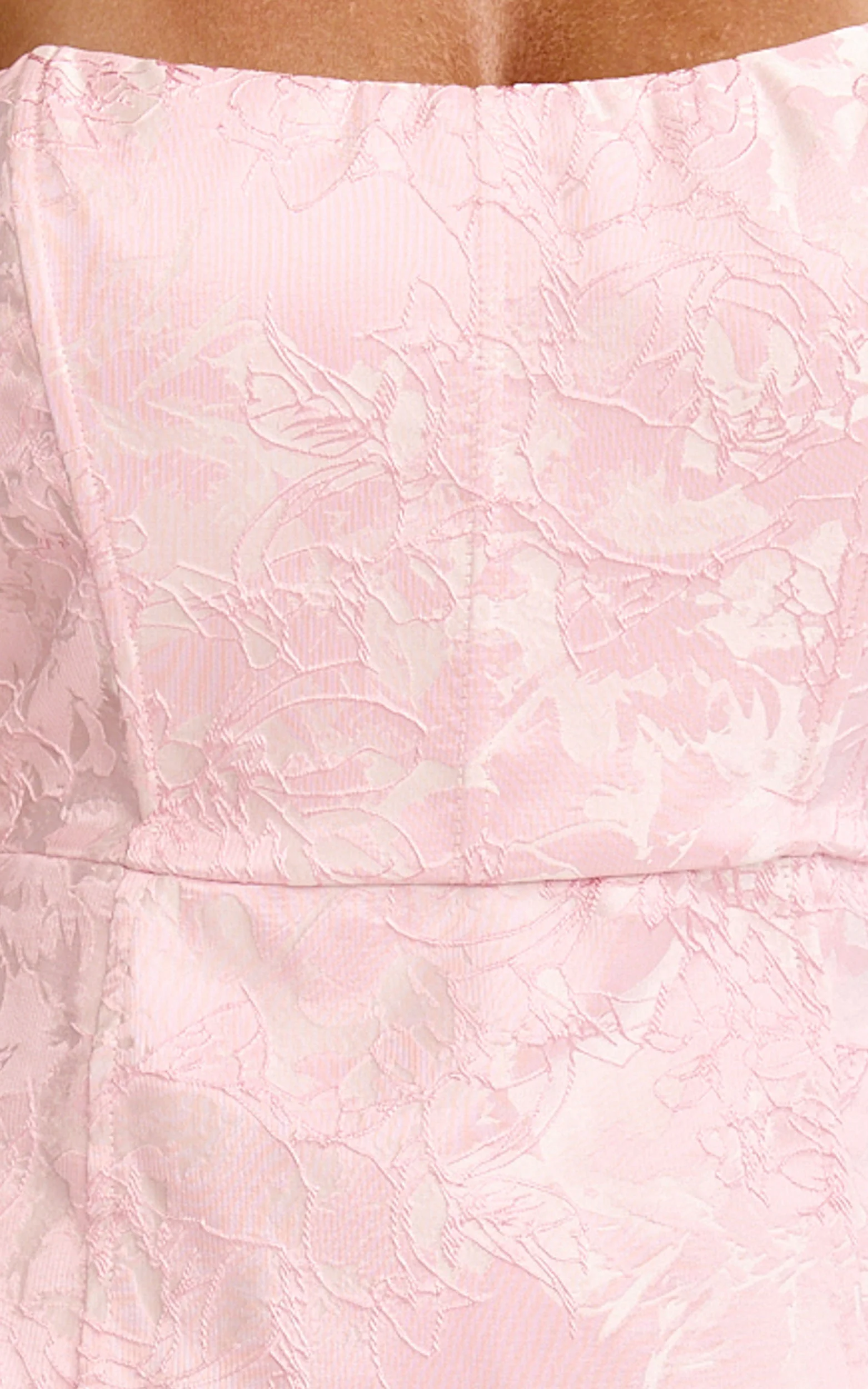 Brailey Mini Dress - Strapless Dress in Pink - Image 6