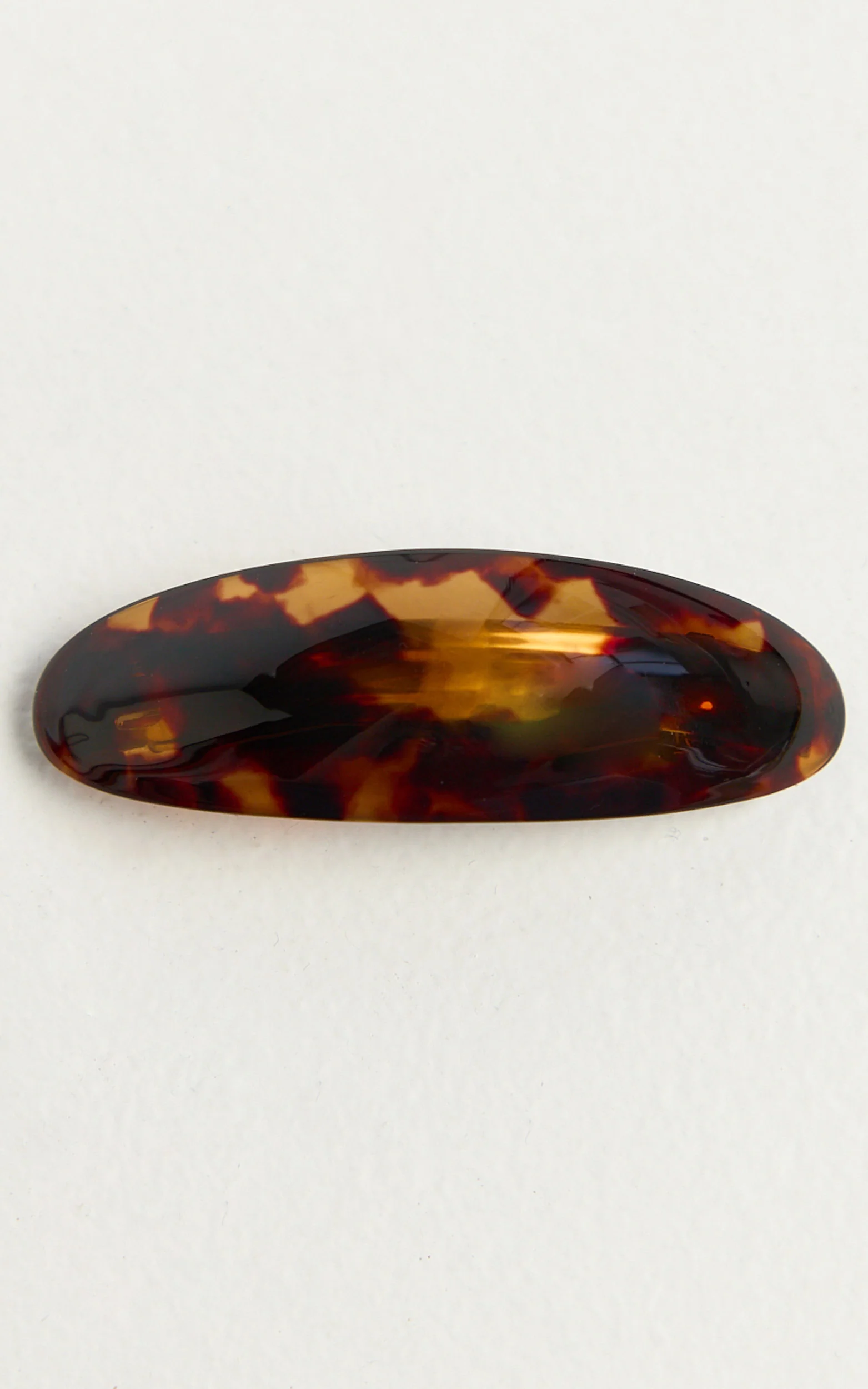 Charlize Hair Clip - Barrette Hair Clip in Tort