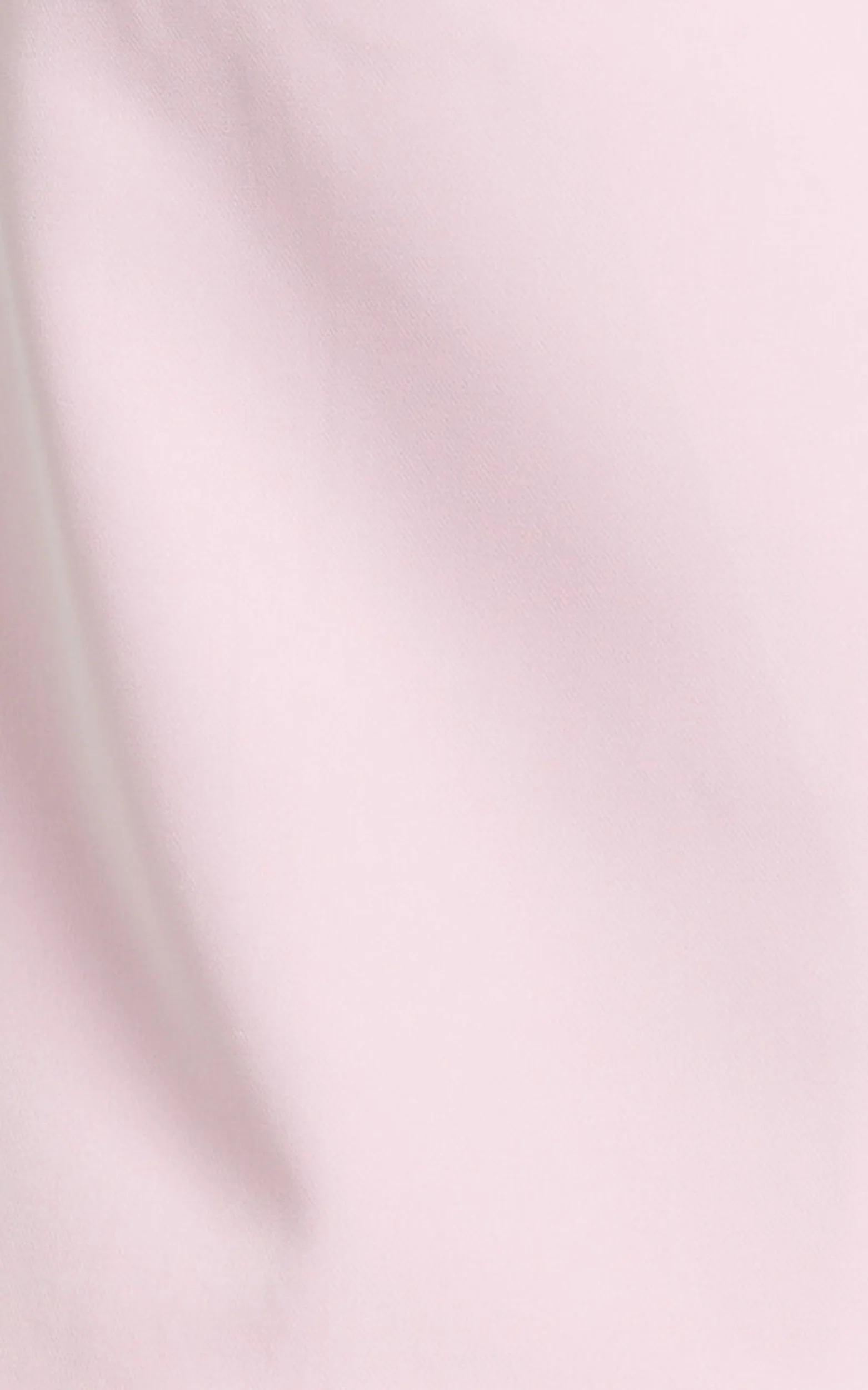 Claire Mini Dress - Tipped Shoulder Tulip Skirt Dress in Pink - Image 6
