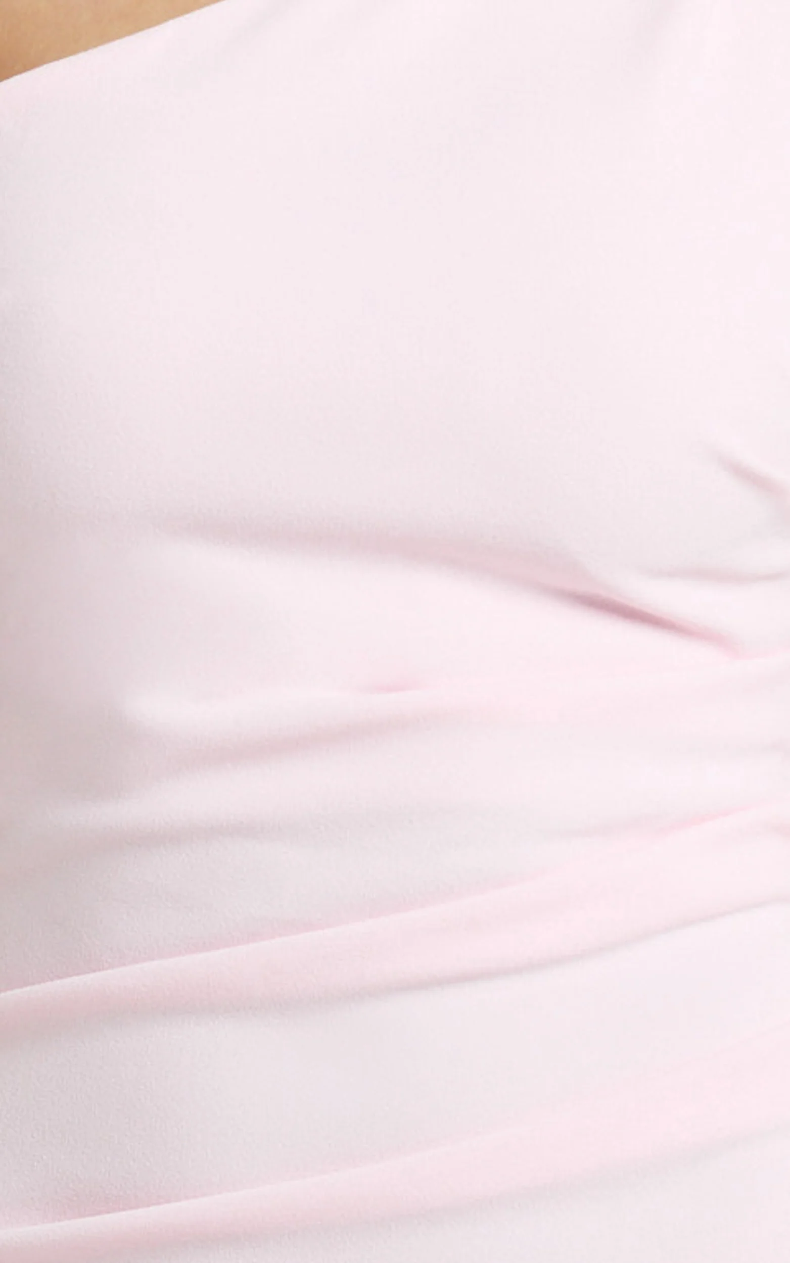 Criselda Maxi Dress - One Shoulder Maxi Dress in Pink - Image 6