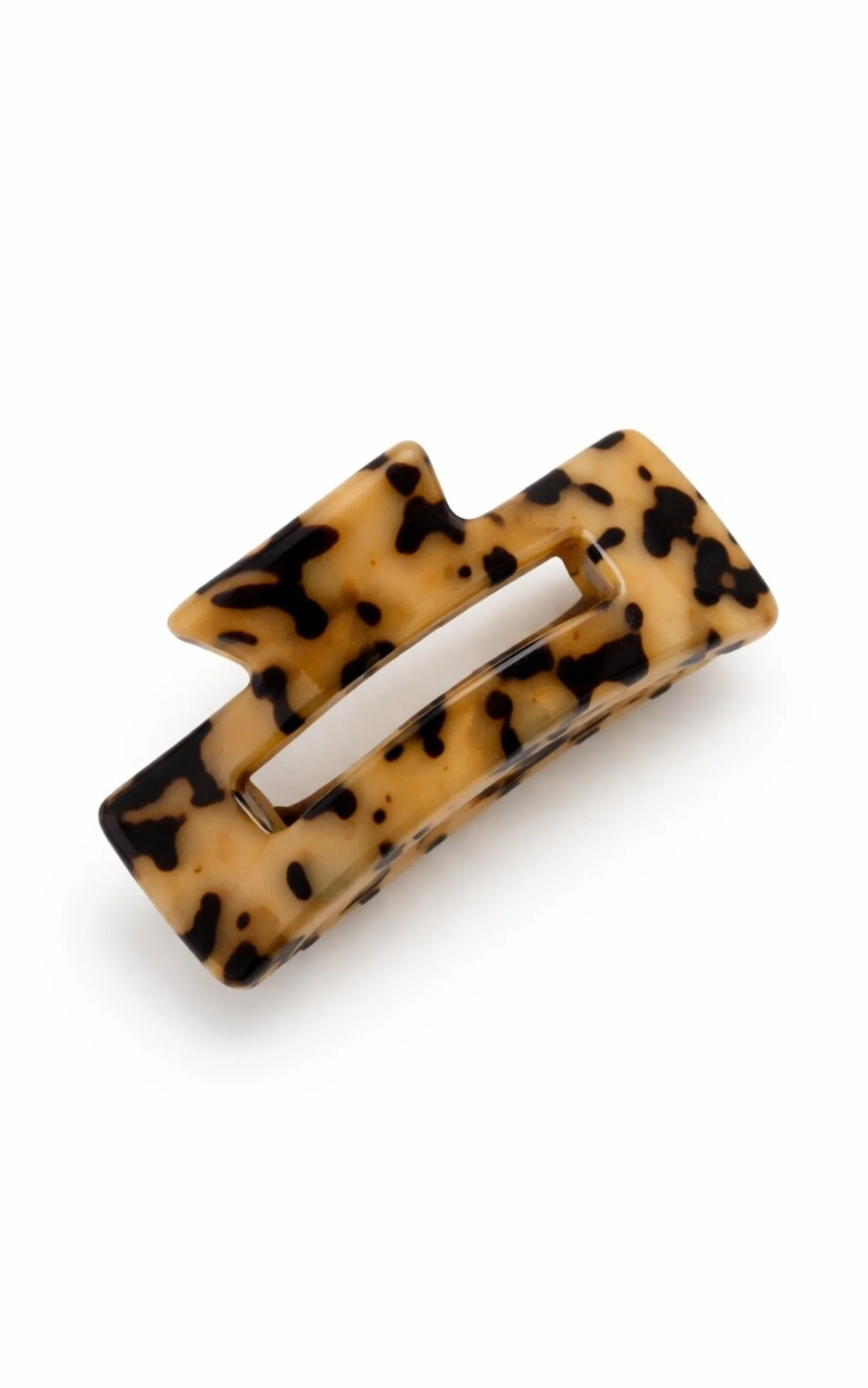 Demelza Hair Clip - Square Claw Clip in Torte - Image 4