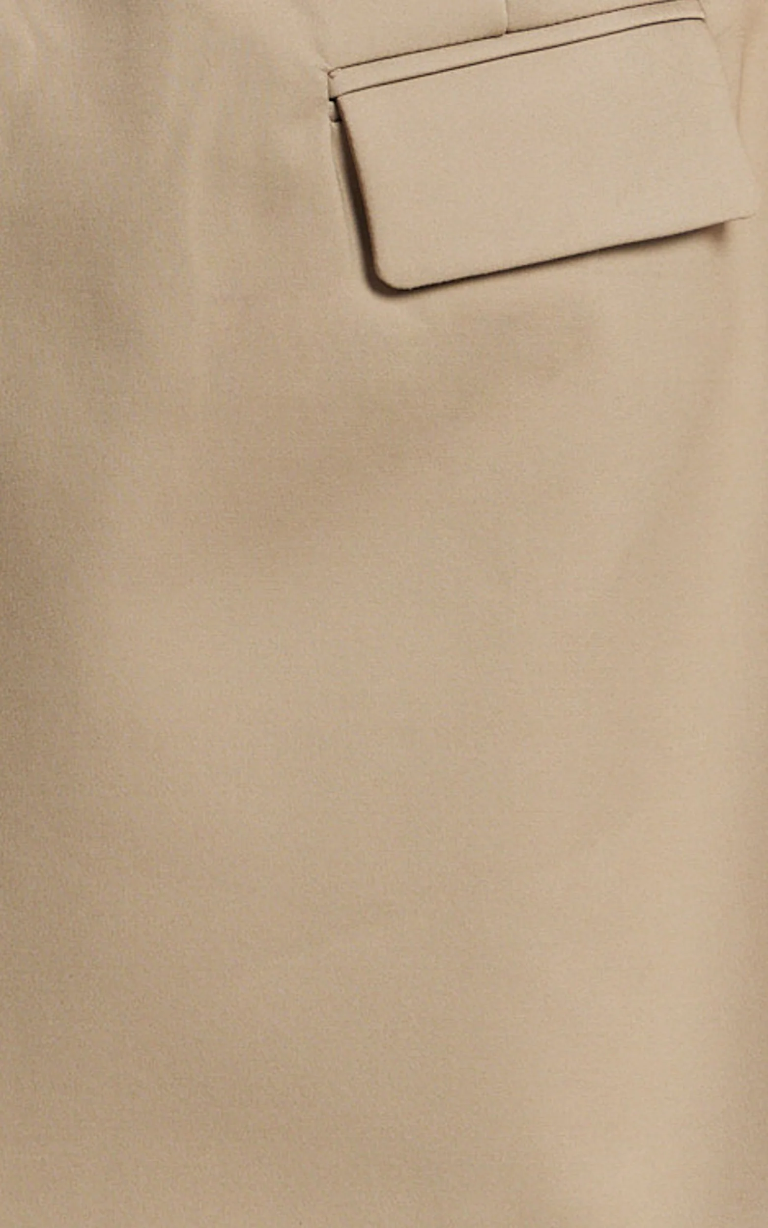 Garrett Mini Dress - Square Neck Fit And Flare Dress in Mocha - Image 10