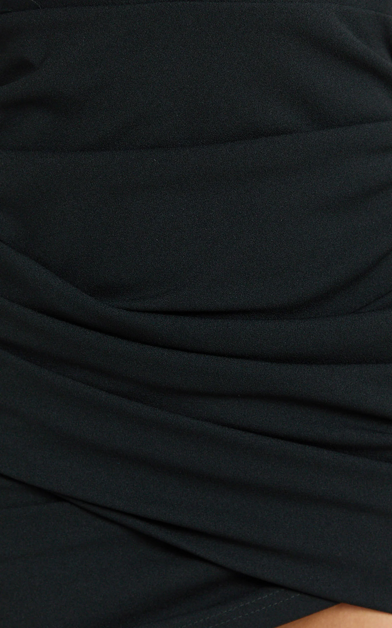 Giovanna Mini Dress - Halter Low Back Dress in Black - Image 7