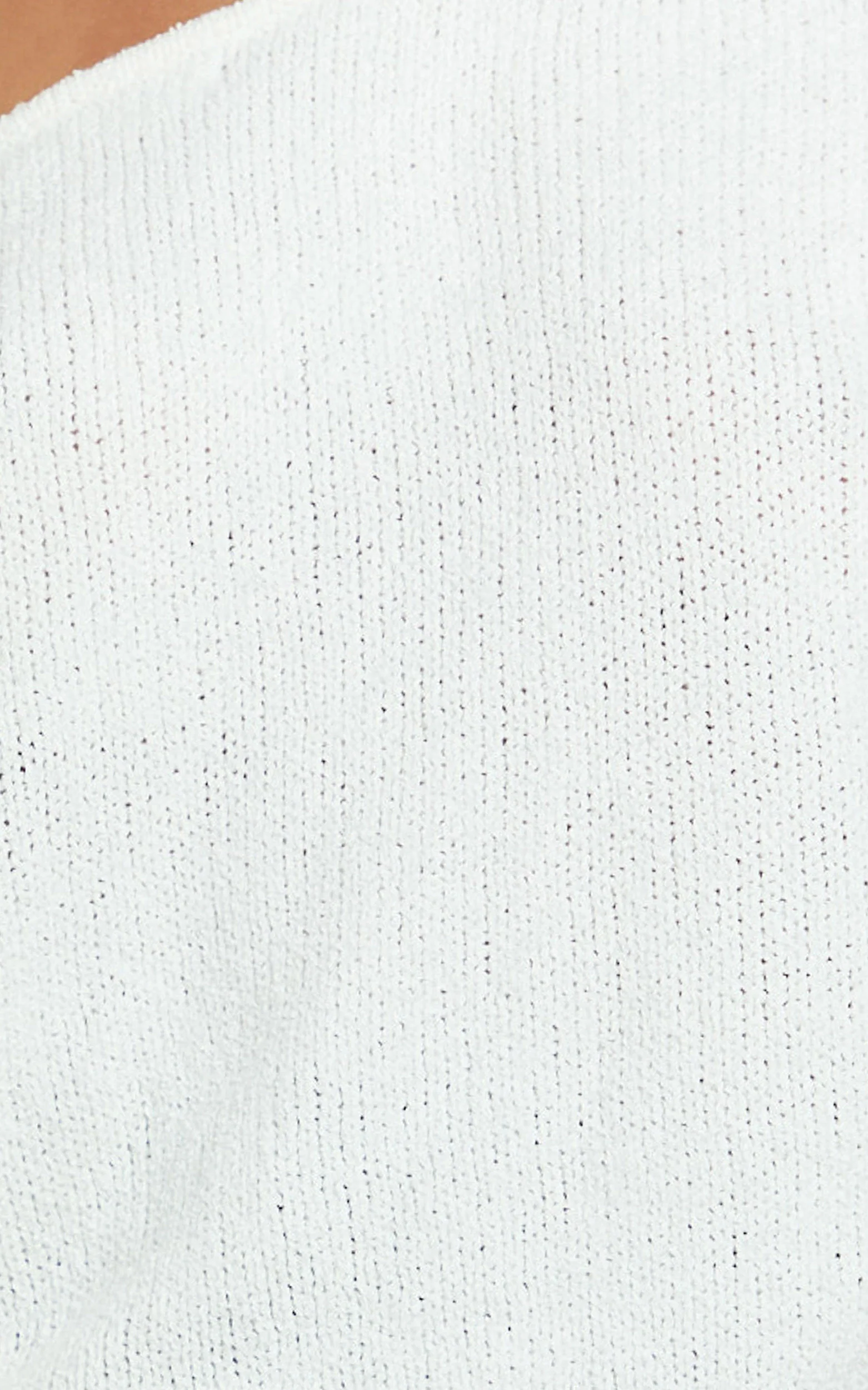 Kara Top - Off Shoulder Knit Top in Cream - Image 6