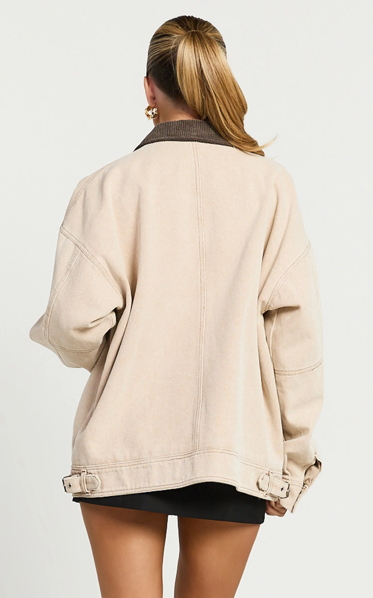 Lioness - Workwear Jacket in Stone - Image 7