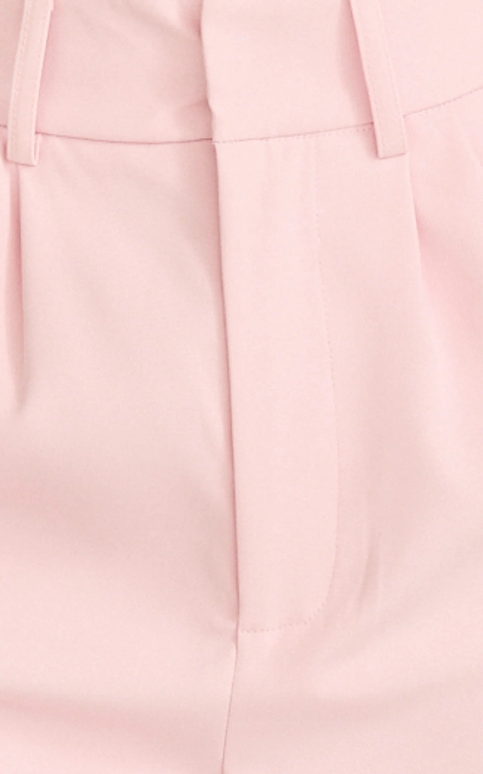 Melissa Pants - Pleat Front Wide Leg Tailored Pants in Pink - Image 6