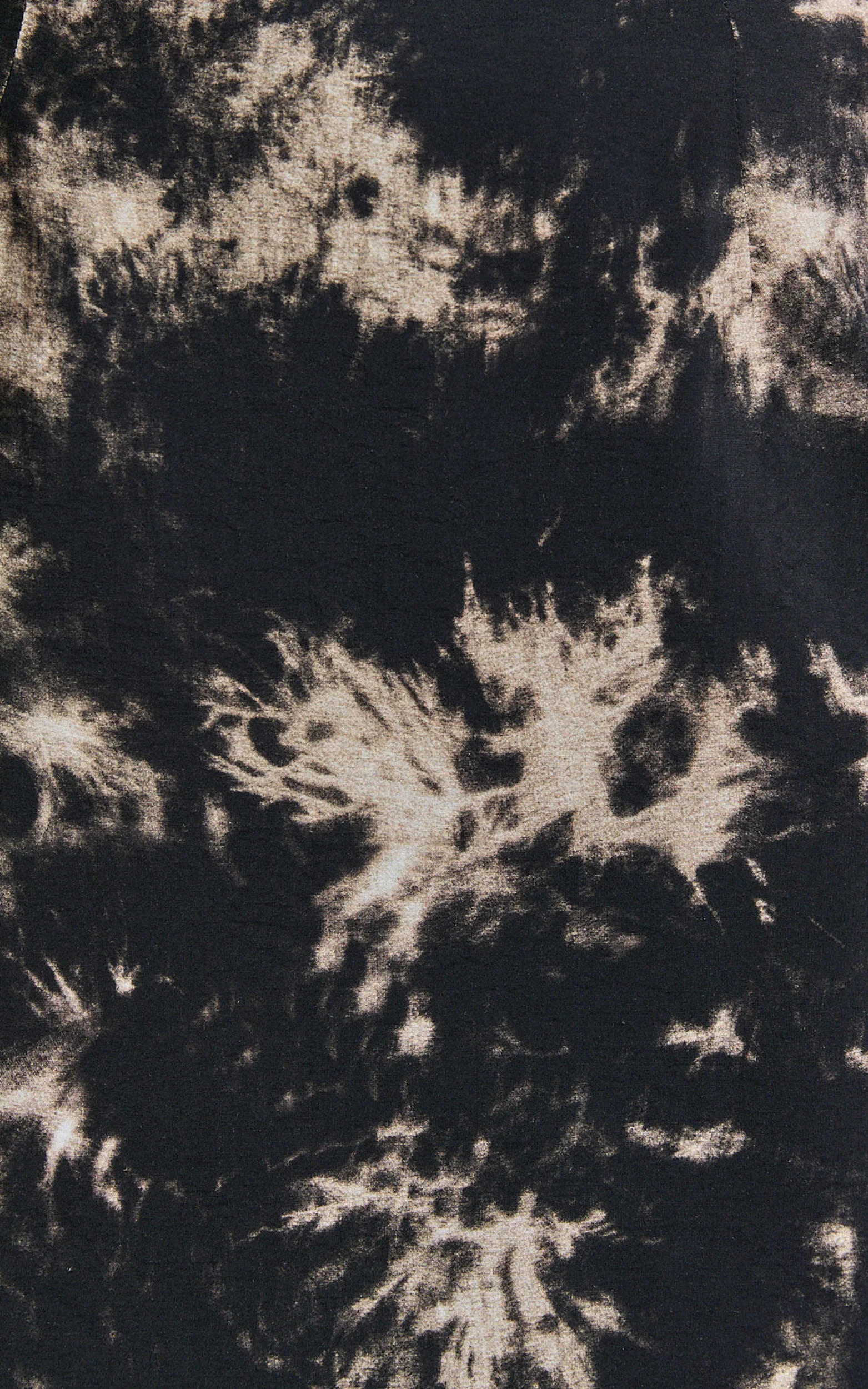 Romain Mini Skirt - High Waisted Printed Mini Skirt in Black Tie Dye - Image 9
