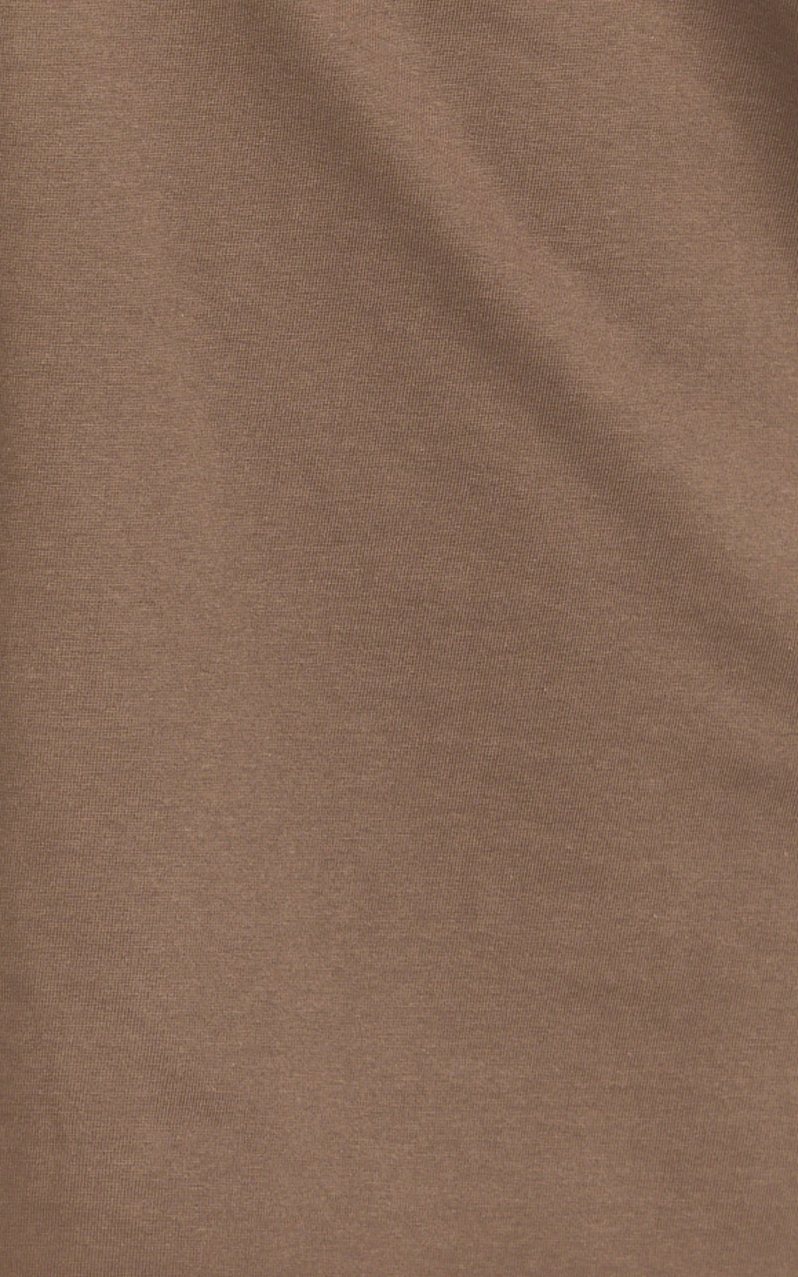 Ruby Top - Off Shoulder Asymmetrical T-shirt in Chocolate - Image 6