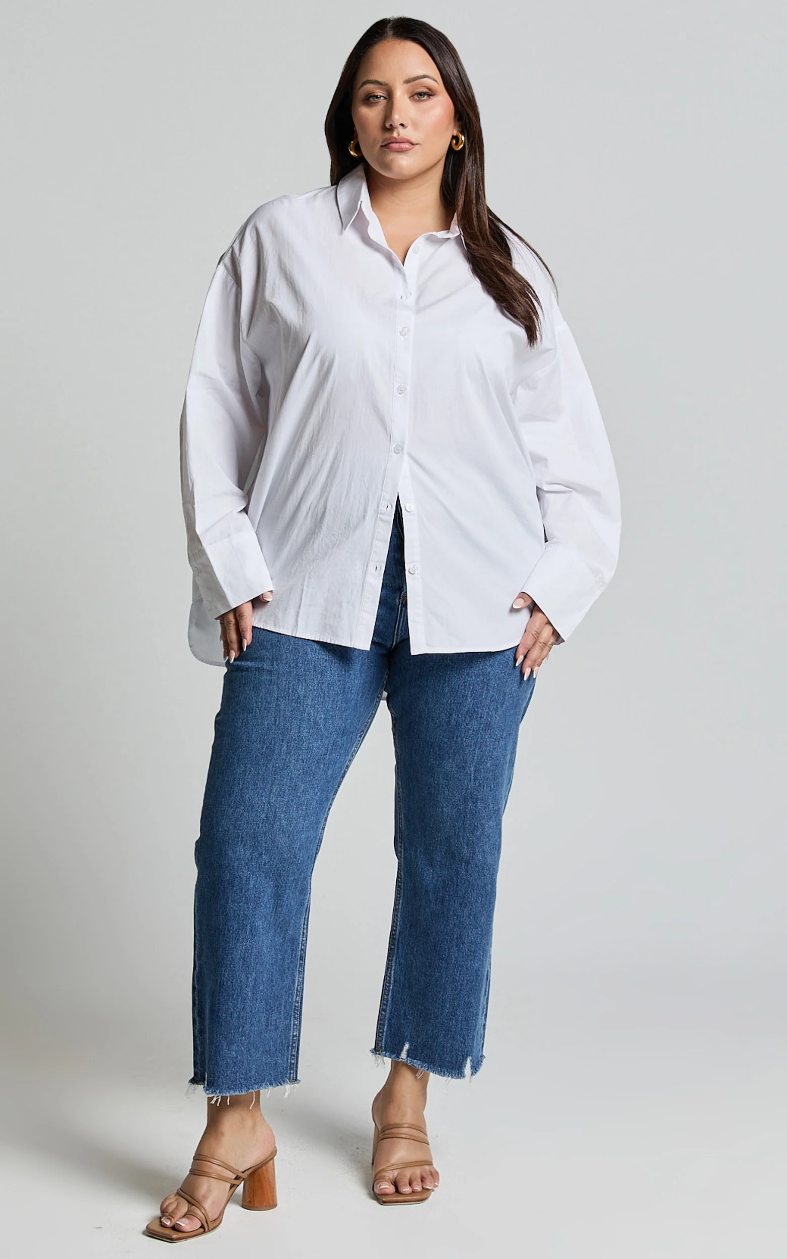 Terah Shirt - Button Up Shirt in White - Image 4