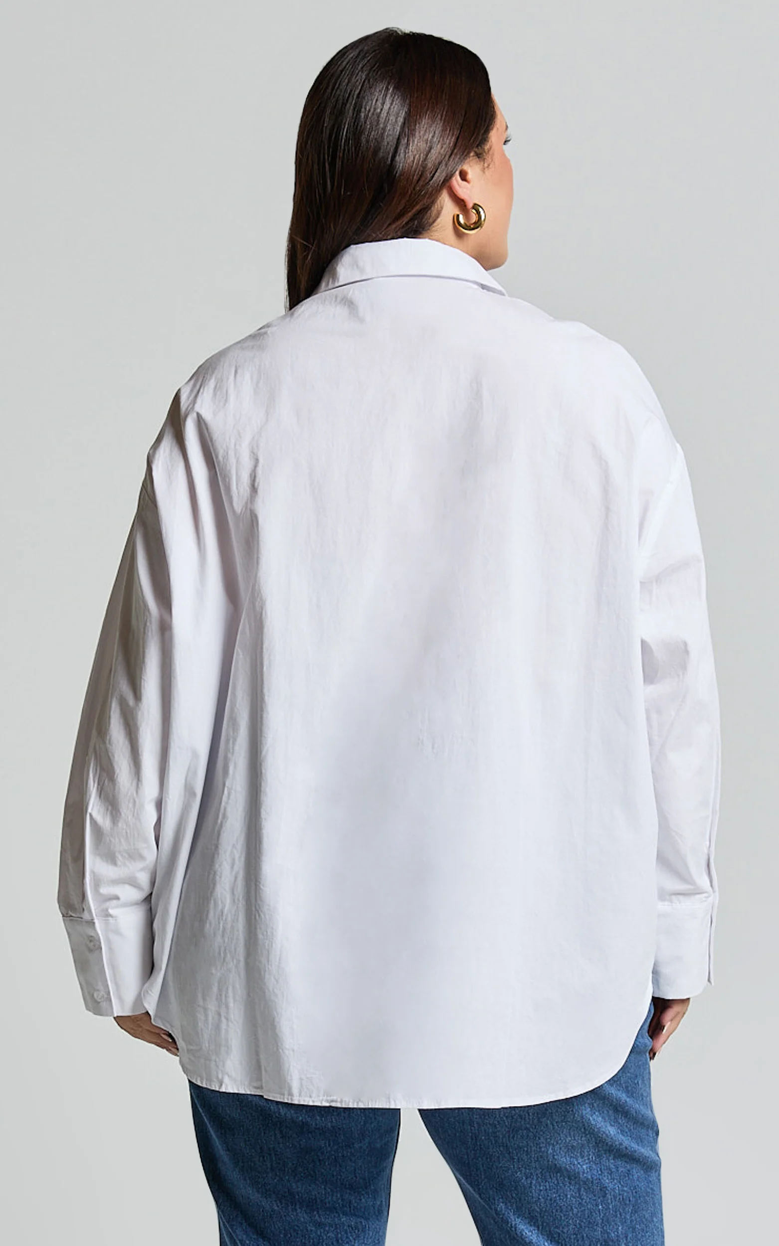 Terah Shirt - Button Up Shirt in White - Image 6