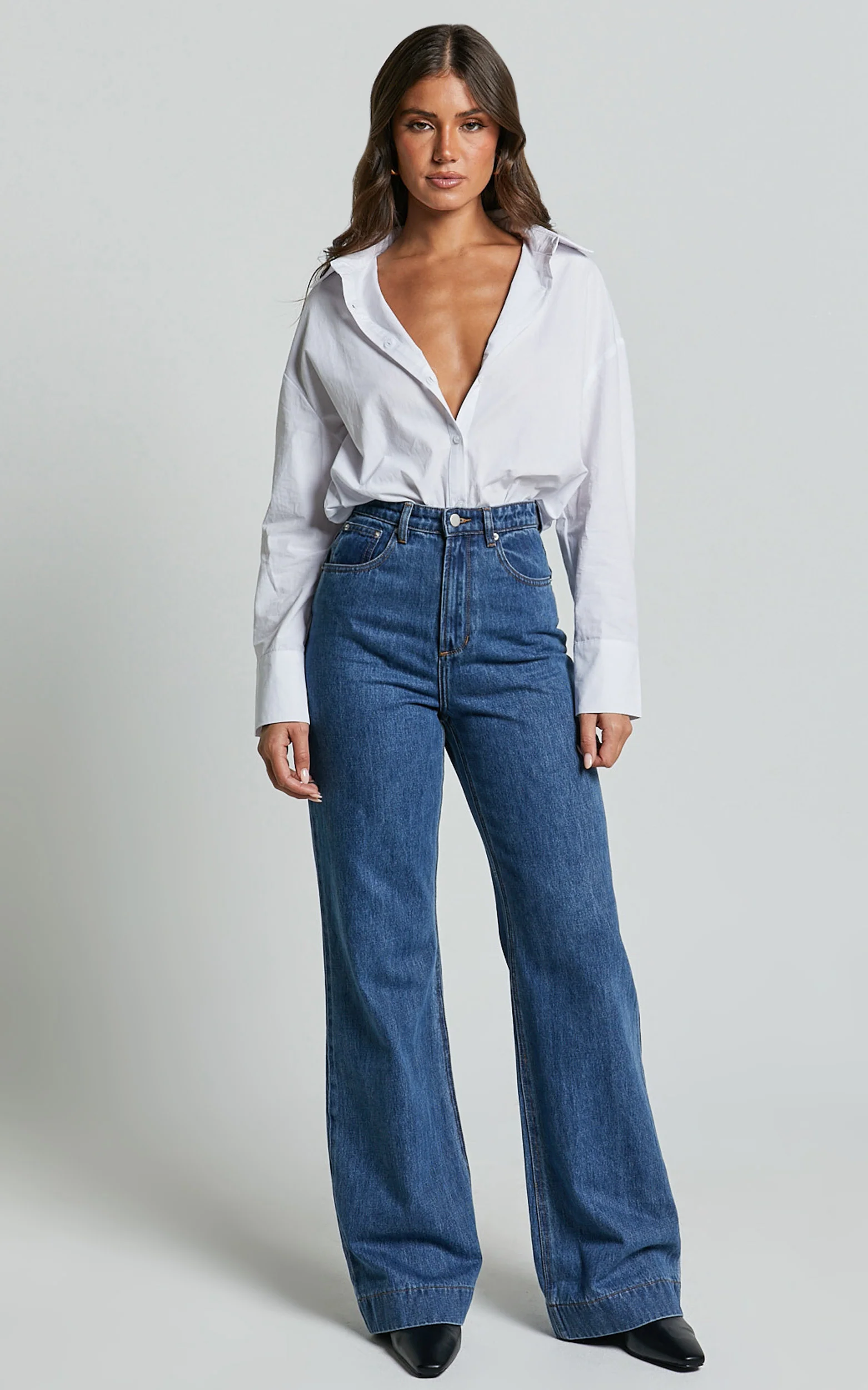 Terah Shirt - Button Up Shirt in White - Image 7