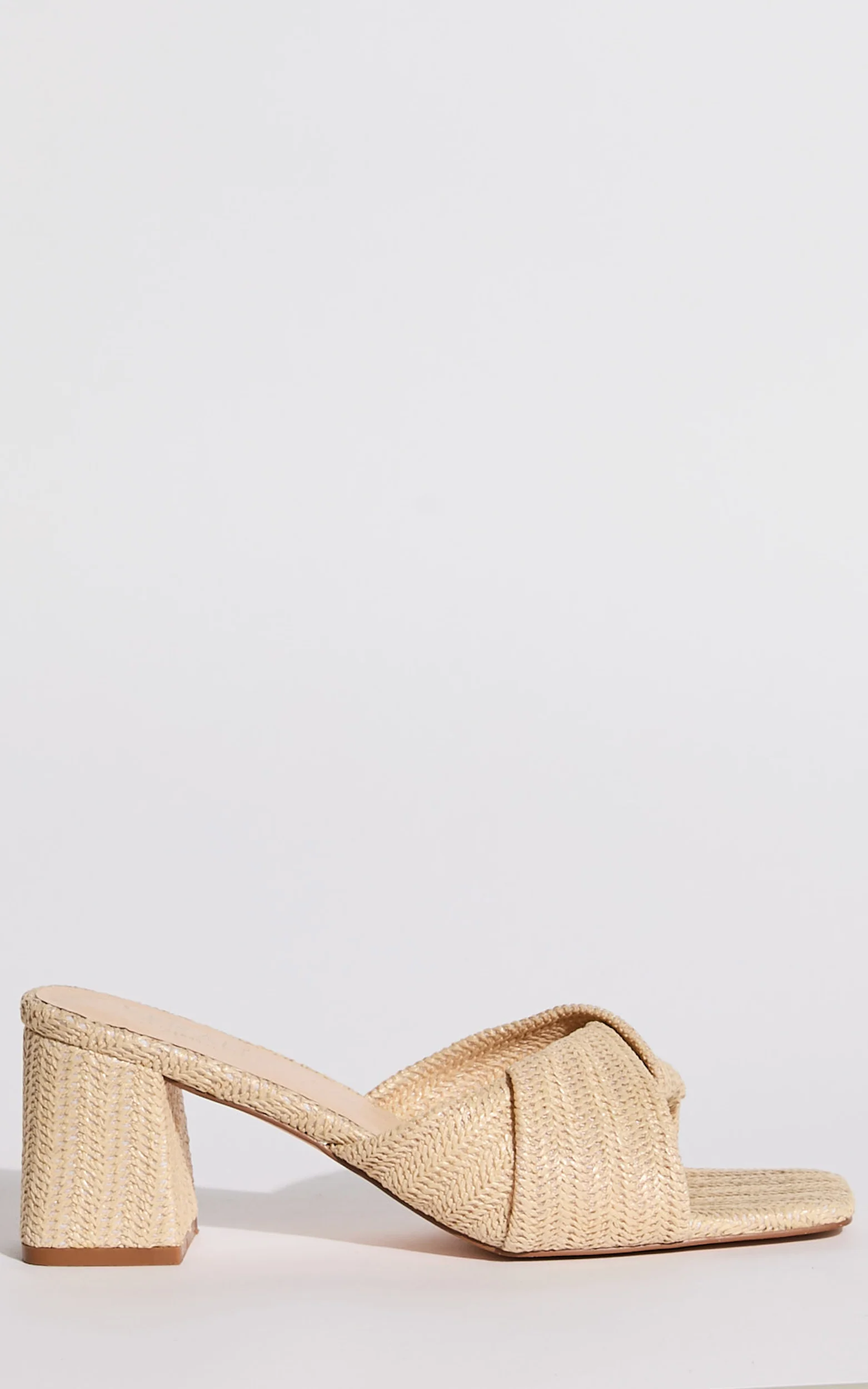 Verali - Stella Heels in Natural Raffia - Image 4