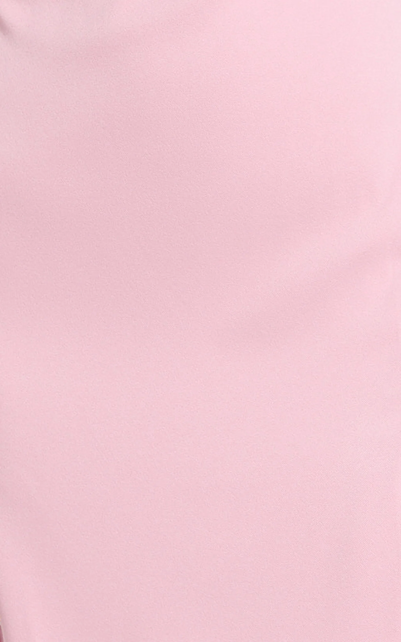 Veronnie Midi Dress - Tucked High Neck Sleeveless Fitted Leg Split Skirt Dress in Pink - Image 7